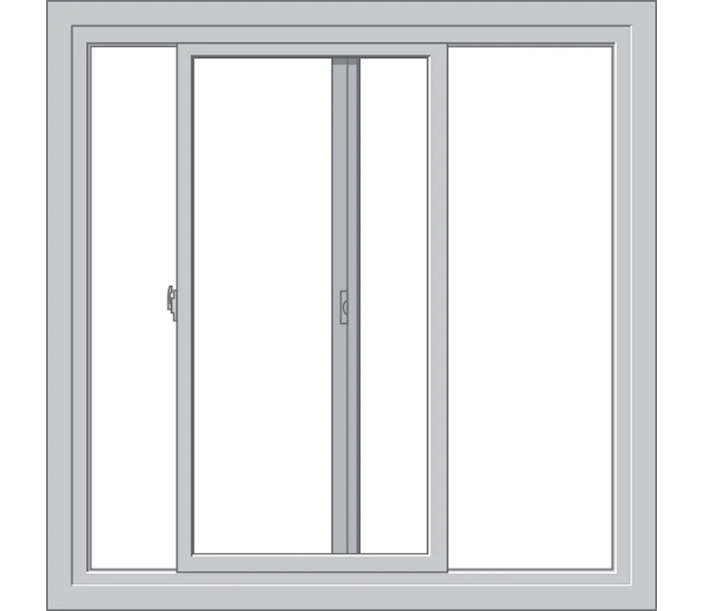 San Francisco Pella Hurricane Shield Series Vinyl Sliding Window