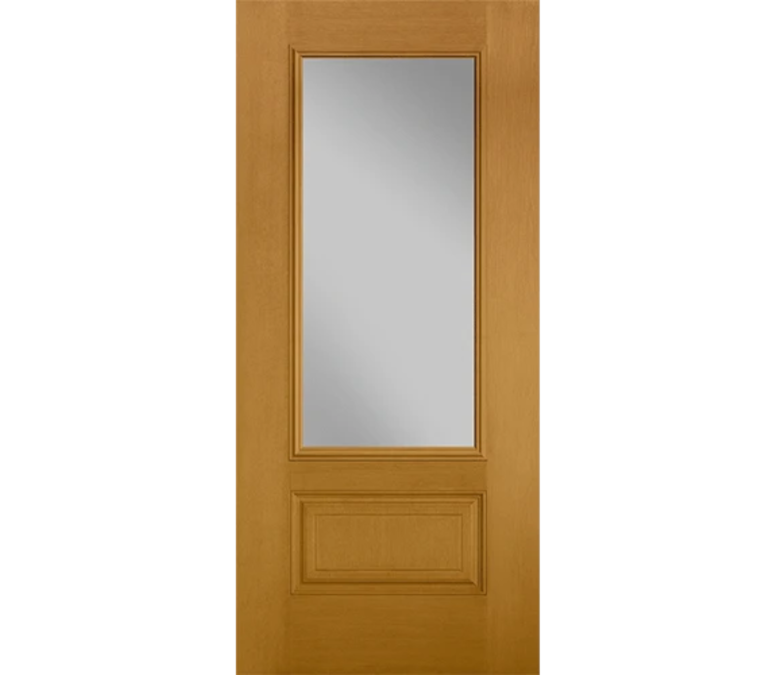 San Francisco Three Quaters light Fiberglass Entry Door